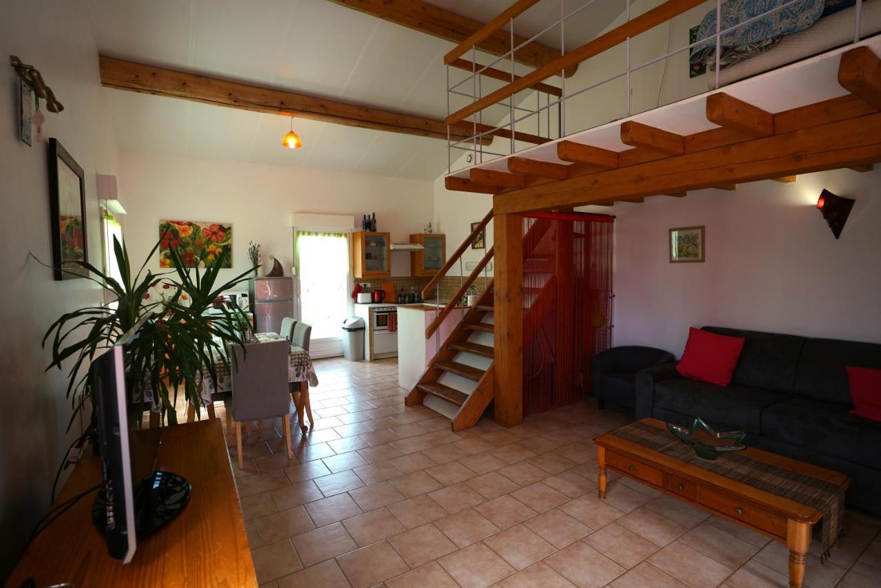 Loft Avec Mezzanine Lägenhet Montagnac  Exteriör bild